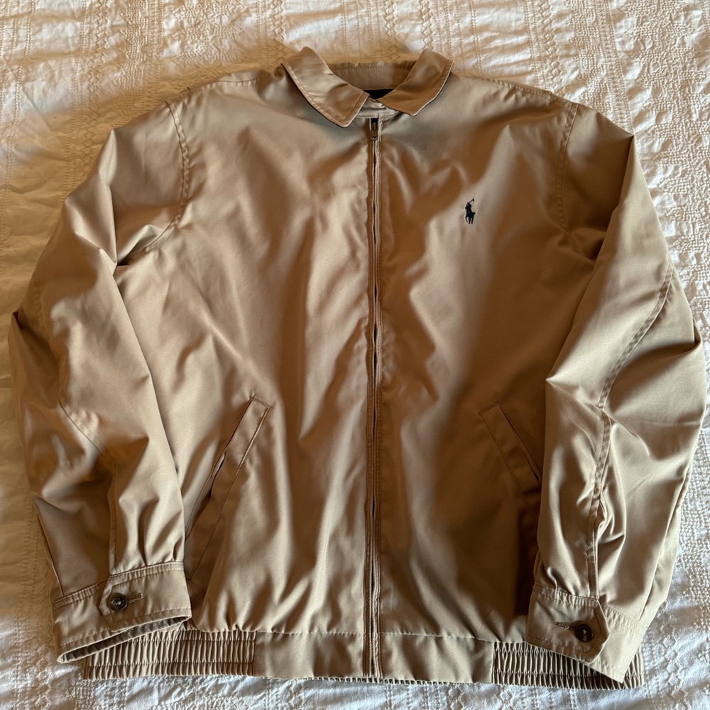 Polo Ralph Lauren Sueded Microfiber Windbreaker